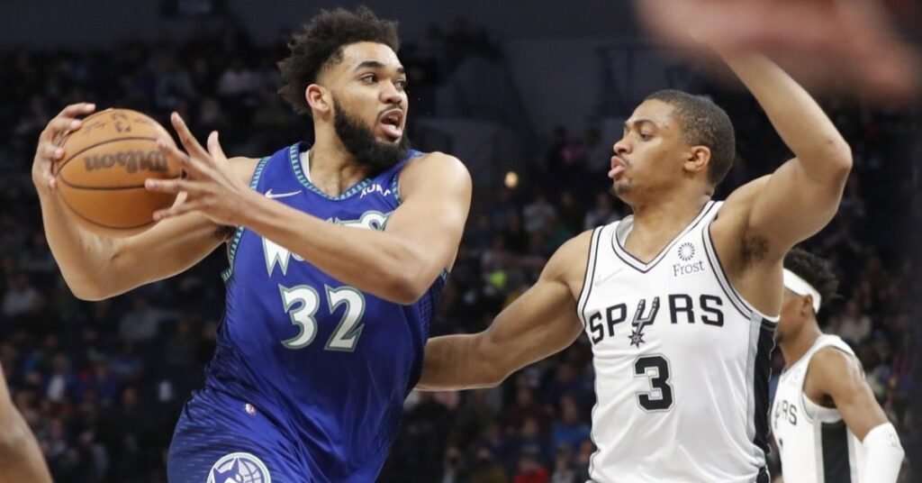 Historical Stats in Timberwolves vs Spurs Games
